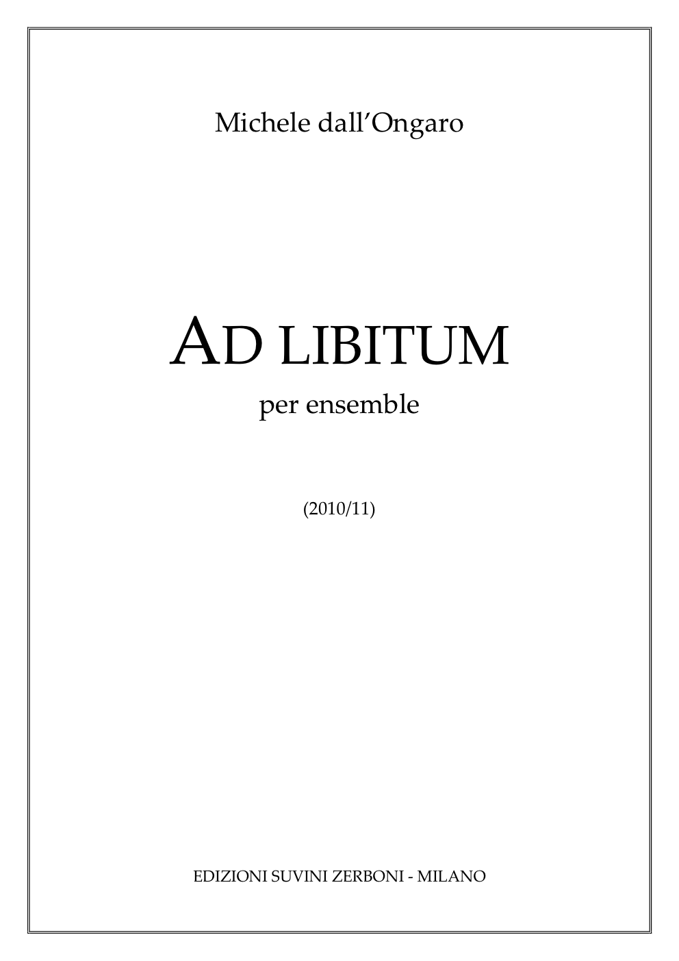 Ad libitum per ensemble_Dall Ongaro 64